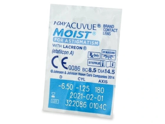blister de acuvue moist para astigmatismo