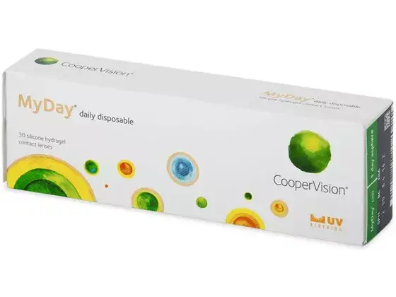 lentilla myday diaria de coopervision para ojos secos