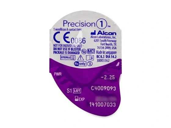 blister lentillas precision 1