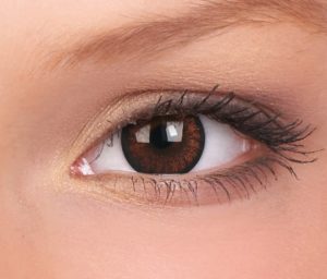 lentilla de color big eye pretty hazel
