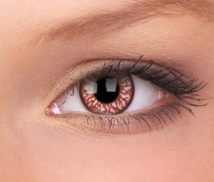 lentilla de fantasia crazy lens blood shot