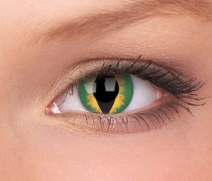 lentilla de fantasia crazy lens green dragon