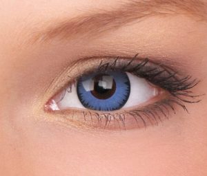 lentilla de fantasia crazy lens space blue