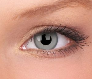 lentilla de fantasia crazy lens zombie gris
