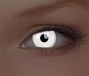 lentilla de color glow blanca