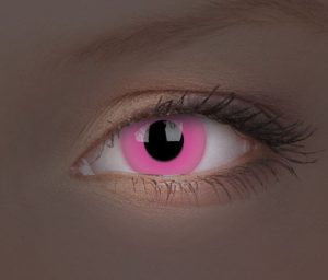 lentilla de color glow rosa