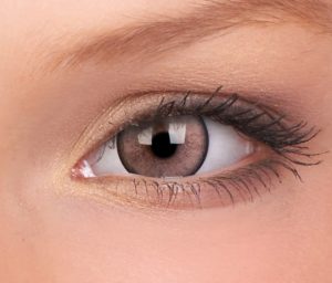 lentilla de color lumina glowing grey