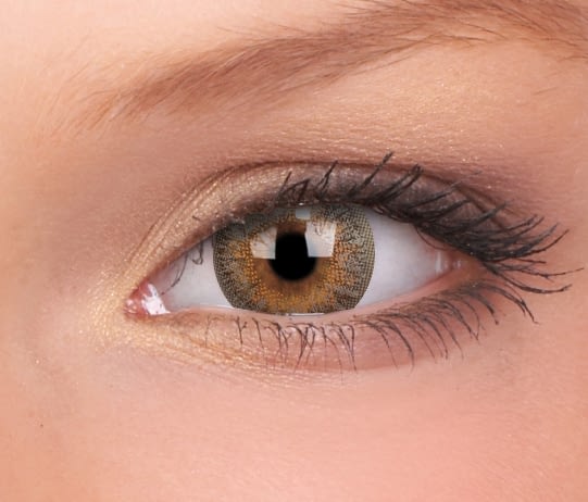 lentilla de color trueblend gris