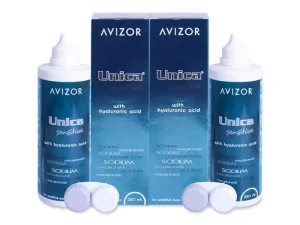 liquido de lentillas unica sentive pack de dos botes