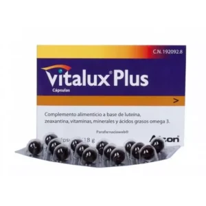 capsulas para mejorar lágrima vitalux de alcon